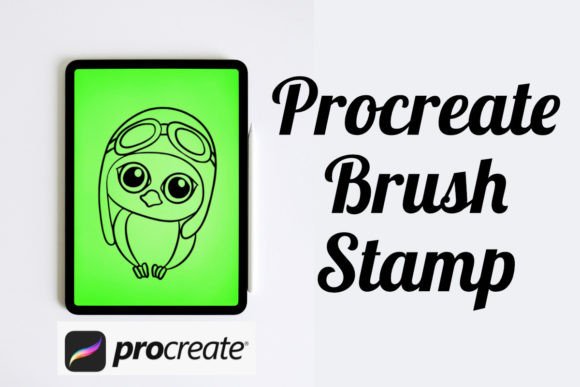 Cartoon Owl 2 Procreate Brush Stamp: Streamlining Digital Illustration Workflows