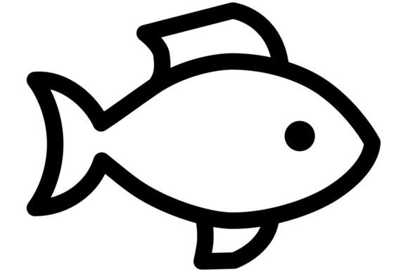 Clipart Fish Procreate Brush Stamp Guide