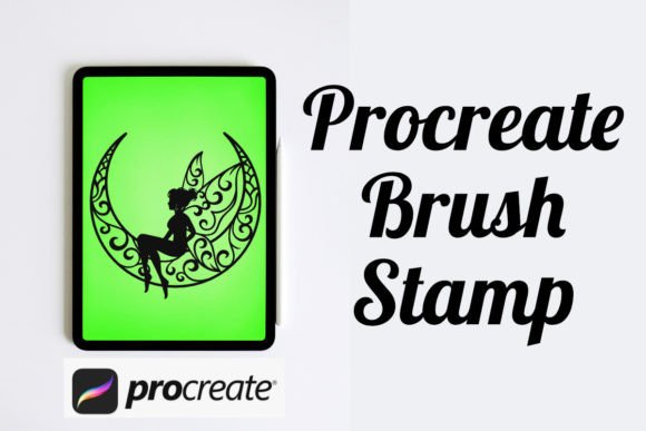 Crescent Fairy 12 Procreate Brush Stamp Guide
