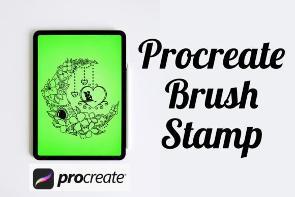 Crescent Fairy 13: Magical Procreate Stamps