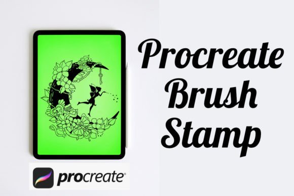 Crescent Fairy 21 Procreate Brush Stamp Guide