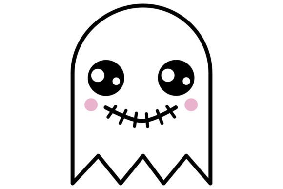 Ghost Emoji 15 Procreate Brush Stamp: Speed Up Your Digital Art Workflow