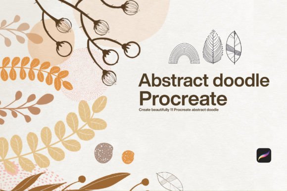 Mastering Digital Expression with 10 Abstract Doodle Procreate Resources