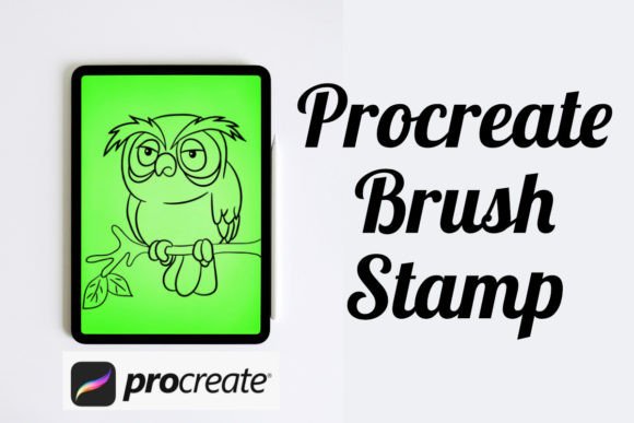 Mastering Digital Illustration with the Cartoon Owl 4 Procreate Brush Stamp