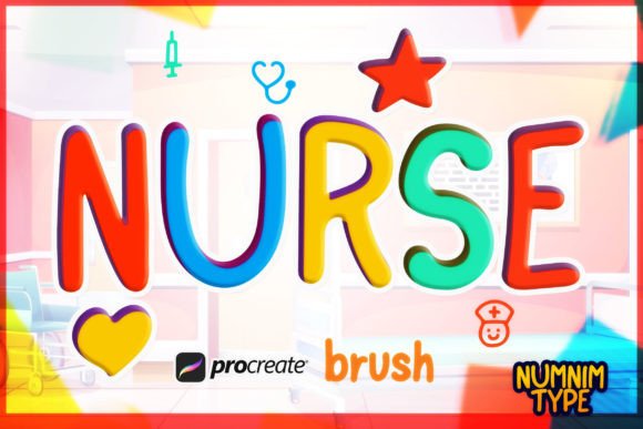 Procreate Brush Nurse Kids Alphabet A-Z Guide