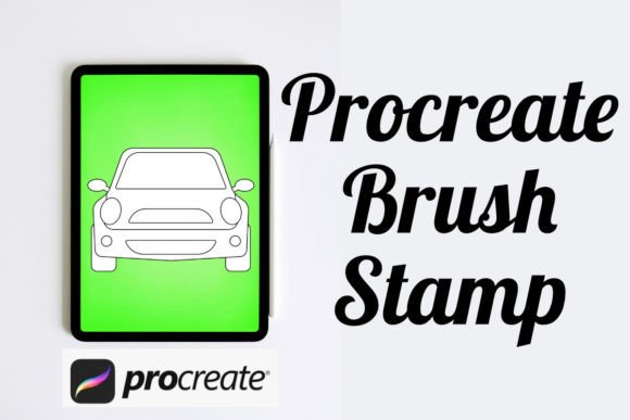 Streamline Your Digital Art Workflow with the Car 24 Outline Procreate Brush Stamp