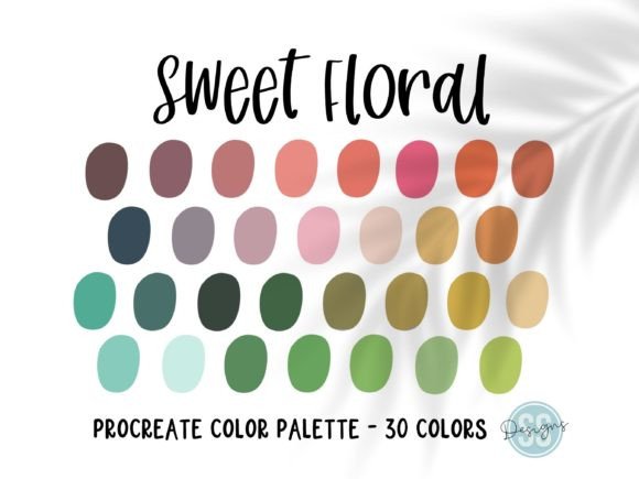Unlocking Creative Flow: A Guide to the Sweet Floral Procreate Color Palette