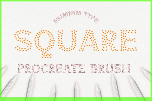 Unlocking Creative Play with Procreate Brush Stamp Square Kids a-Z