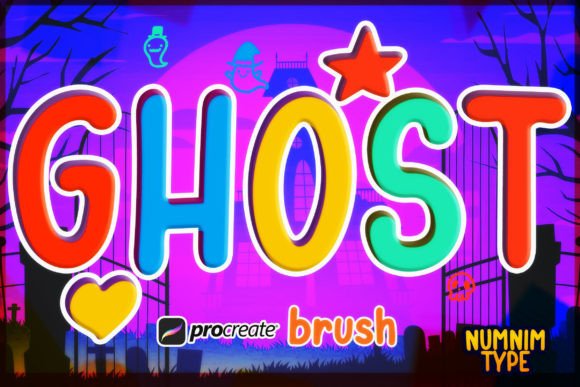 Unlocking Creative Potential with Procreate Brush Ghost Kids Alphabet a-Z